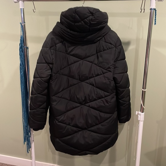 Black Novelti parka - Picture 5 of 5